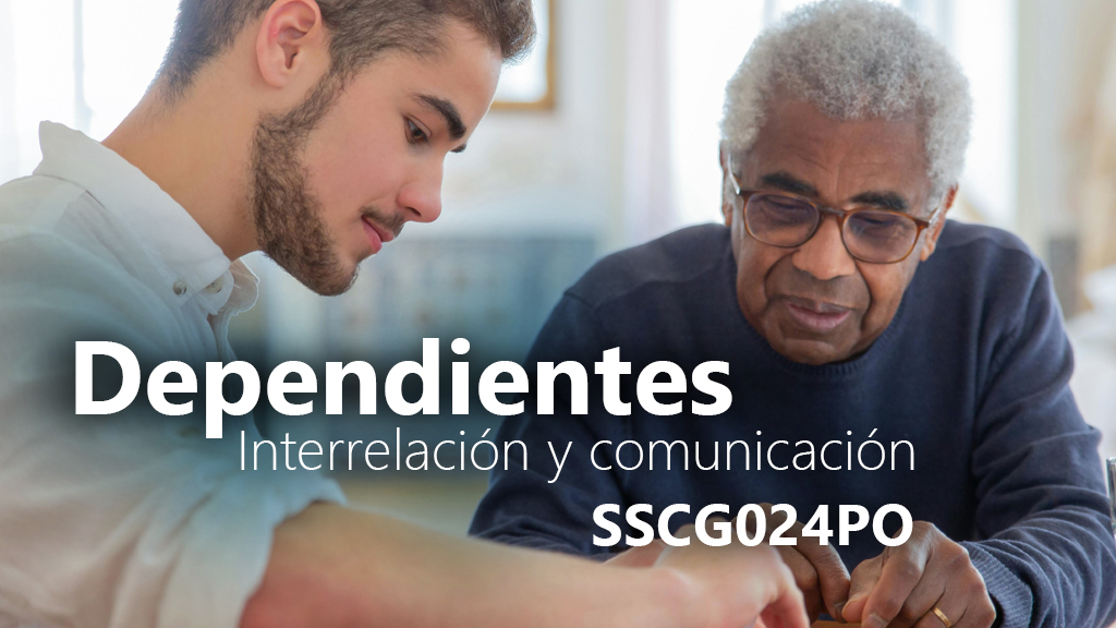 Curso de Dependientes: interrelaci&oacute;n comunicaci&oacute;n SSCG024PO